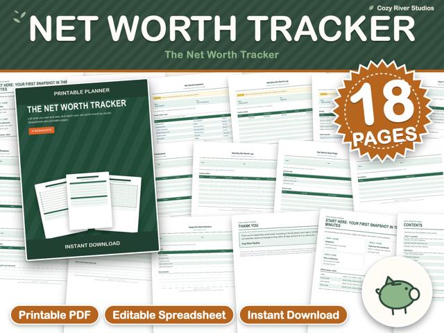 Net Worth Tracker Spreadsheet